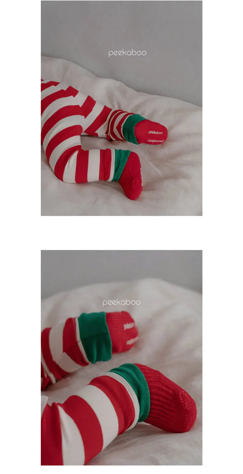 Peekaboo - Korean Children Fashion - #todddlerfashion - Happy Socks Set - 7