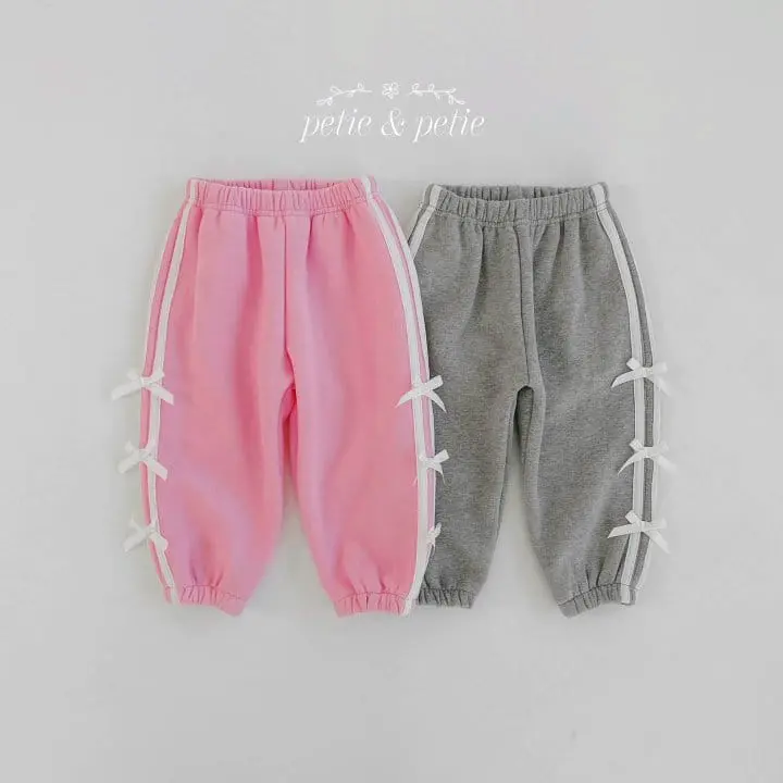 Petit & Petit - Korean Children Fashion - #Kfashion4kids - Ribbon PAnts