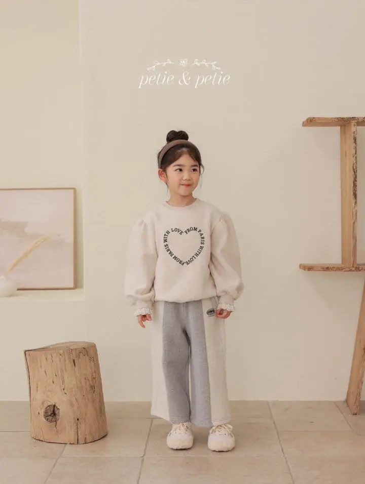 Petit & Petit - Korean Children Fashion - #kidsstore - Heart Sweatshirt - 5