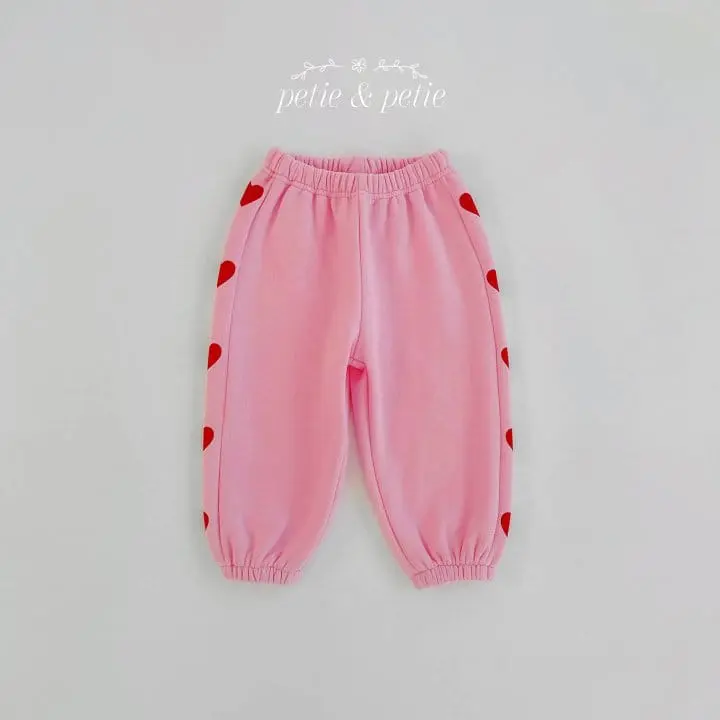 Petit & Petit - Korean Children Fashion - #kidzfashiontrend - Heart Pants