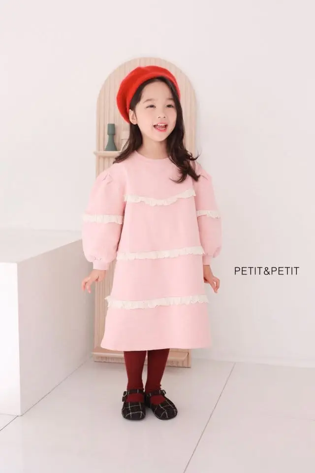 Petit & Petit - Korean Children Fashion - #kidzfashiontrend - Cancan Lace One-piece - 2