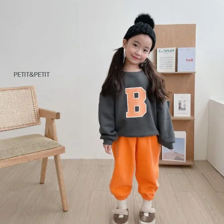 Petit & Petit - Korean Children Fashion - #littlefashionista - B Top Bottom Set - 6