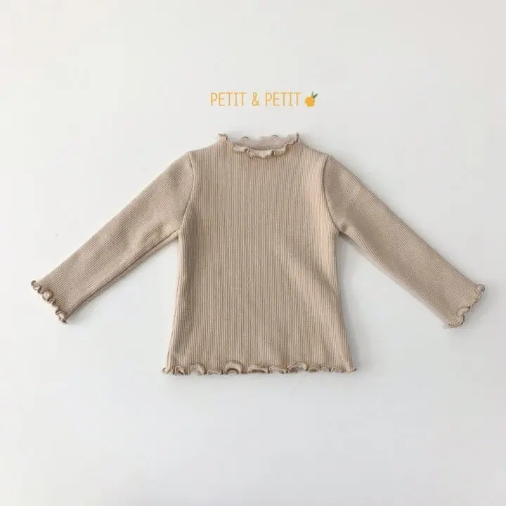 Petit & Petit - Korean Children Fashion - #magicofchildhood - Fleece Rib Tee