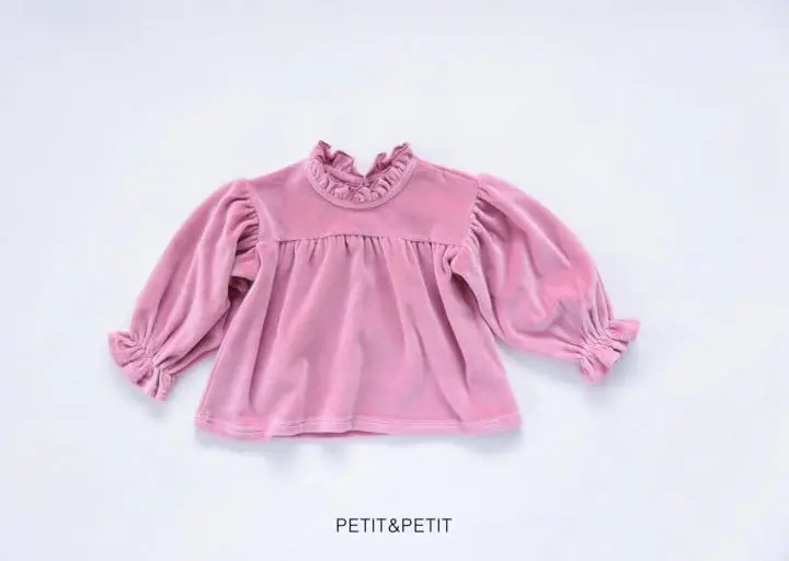Petit & Petit - Korean Children Fashion - #prettylittlegirls - Veloure Blouse - 8