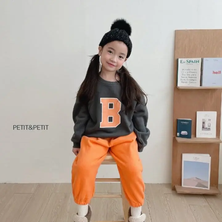 Petit & Petit - Korean Children Fashion - #prettylittlegirls - B Top Bottom Set - 9