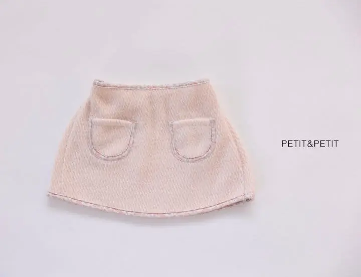 Petit & Petit - Korean Children Fashion - #stylishchildhood - Pocket Skirt - 2