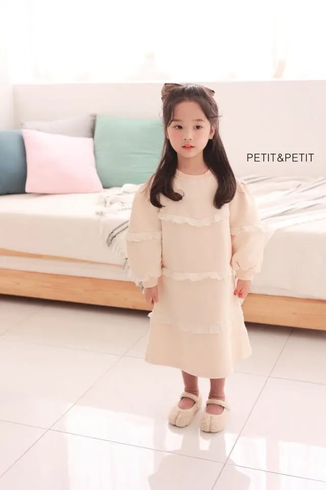 Petit & Petit - Korean Children Fashion - #todddlerfashion - Cancan Lace One-piece - 8