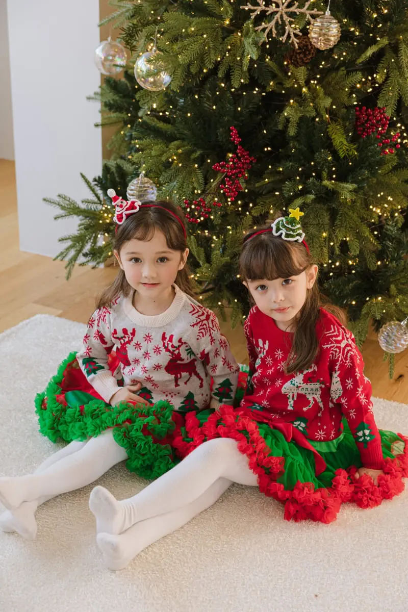 Pink Berry - Korean Children Fashion - #Kfashion4kids - Christmas Tutu