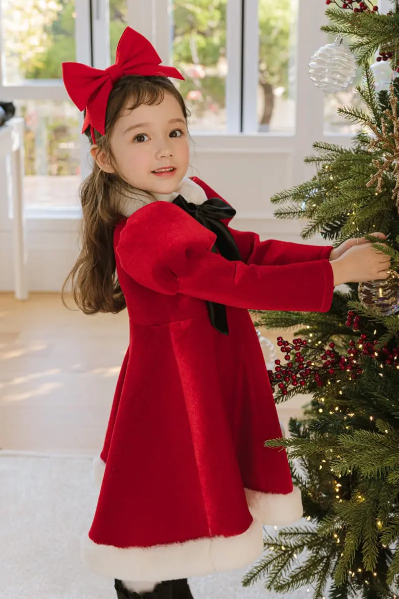 Pink Berry - Korean Children Fashion - #kidsstore - Merry Girl One-piece