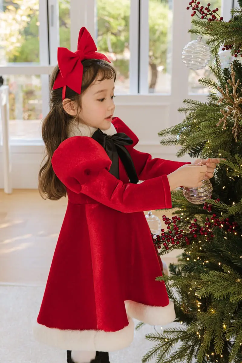 Pink Berry - Korean Children Fashion - #kidzfashiontrend - Merry Girl One-piece - 2