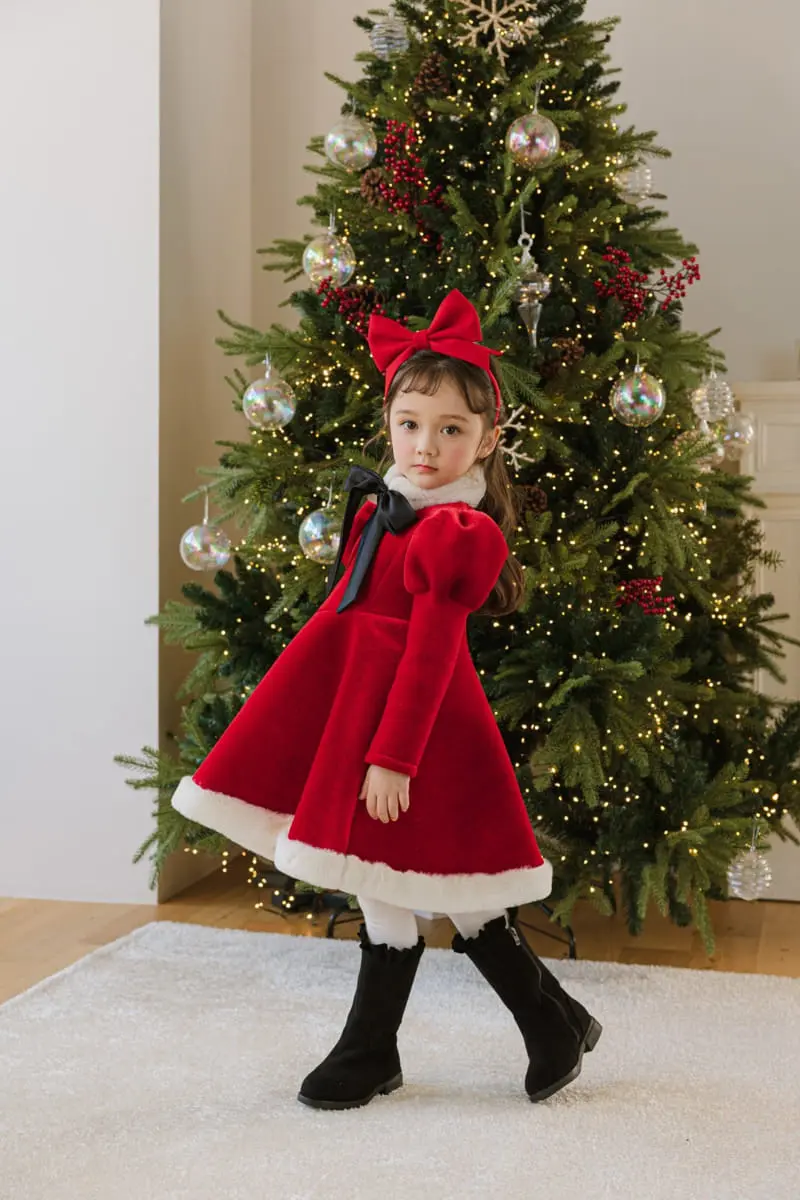 Pink Berry - Korean Children Fashion - #magicofchildhood - Merry Girl One-piece - 5