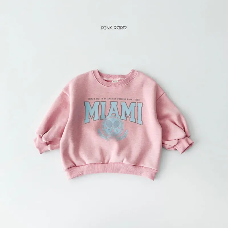 Pink Roro - Korean Children Fashion - #childofig - Myami Fleece Sweatshirt - 5
