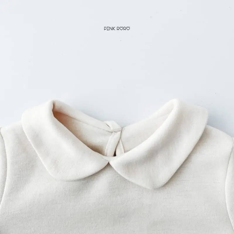 Pink Roro - Korean Children Fashion - #childofig - Lovely Collar Tee - 2