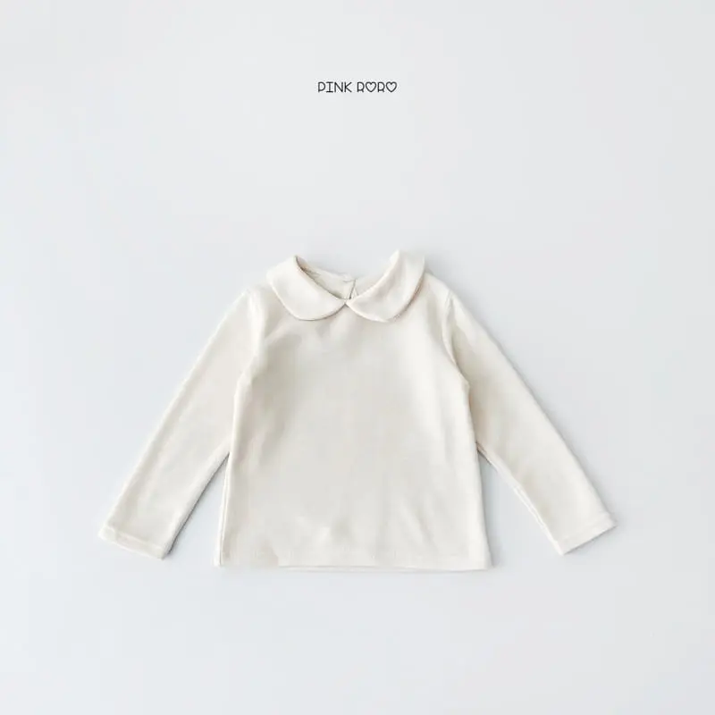 Pink Roro - Korean Children Fashion - #designkidswear - Lovely Collar Tee - 5