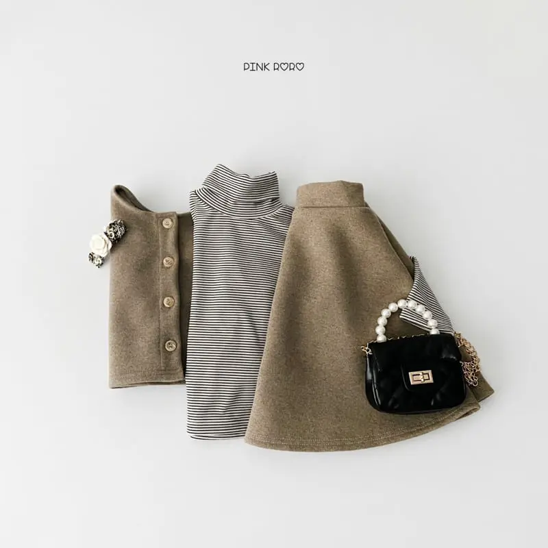 Pink Roro - Korean Children Fashion - #kidsshorts - Soft Fleece Skirt - 8