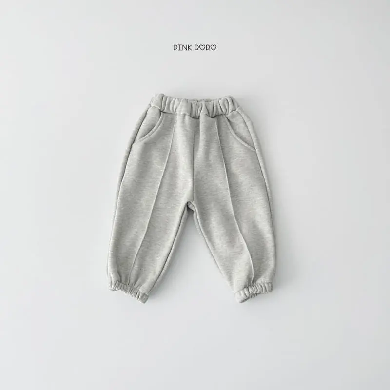 Pink Roro - Korean Children Fashion - #littlefashionista - Hip Fleece Pants - 5