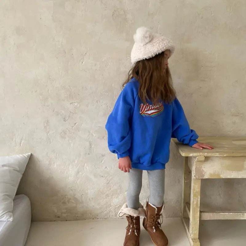 Pleanee Atelier - Korean Children Fashion - #Kfashion4kids - Vintage Sweatshirt - 2