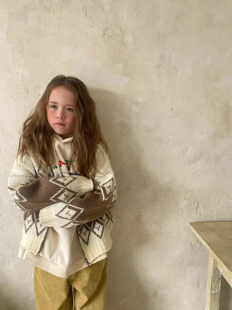 Pleanee Atelier - Korean Children Fashion - #designkidswear - Cowichanknit Cardigan - 3