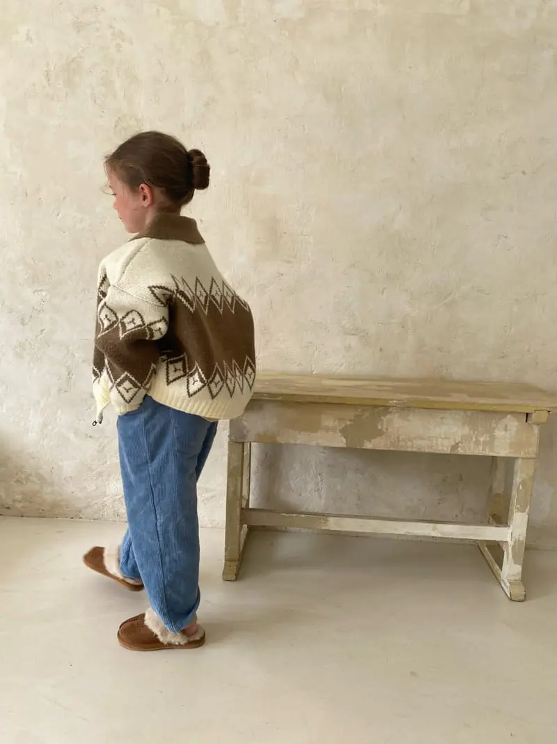 Pleanee Atelier - Korean Children Fashion - #littlefashionista - Cowichanknit Cardigan - 10