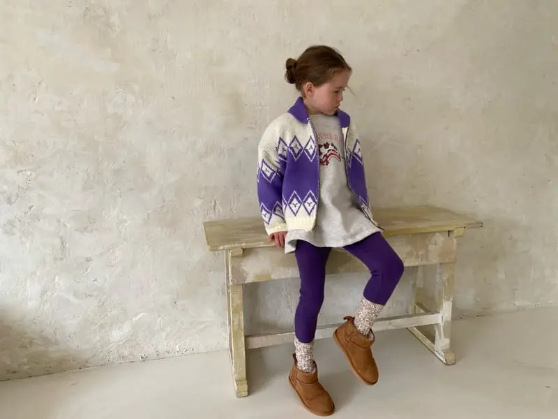 Pleanee Atelier - Korean Children Fashion - #minifashionista - Fleece Leggings - 9