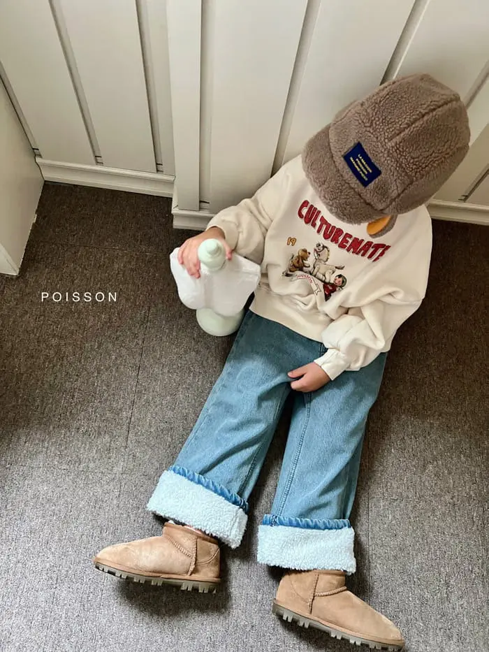 Poisson - Korean Children Fashion - #childofig - Mate Vintage Sweatshirt - 7