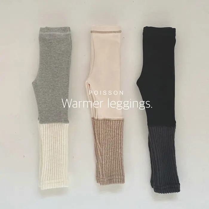 Poisson - Korean Children Fashion - #childofig - Warmer Leggings - 8