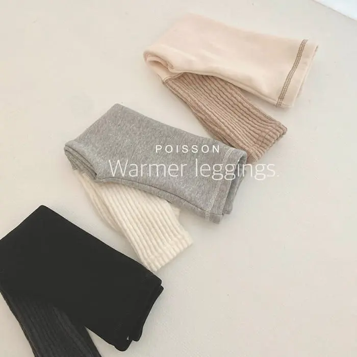 Poisson - Korean Children Fashion - #childofig - Warmer Leggings - 9