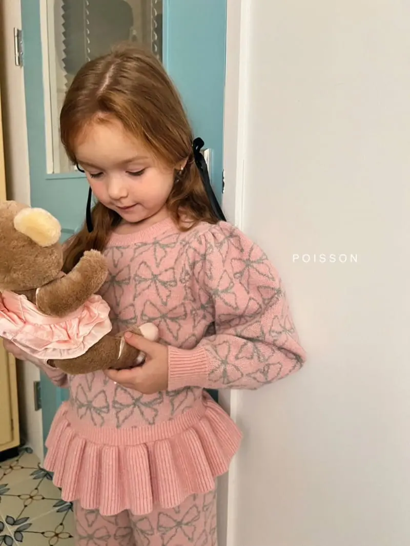 Poisson - Korean Children Fashion - #childofig - Ribbon Frill Set UP - 8