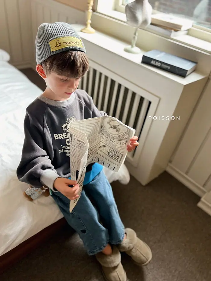 Poisson - Korean Children Fashion - #childofig - Kitch Heart Jeans - 4