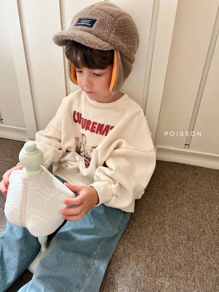 Poisson - Korean Children Fashion - #childrensboutique - Mate Vintage Sweatshirt - 8