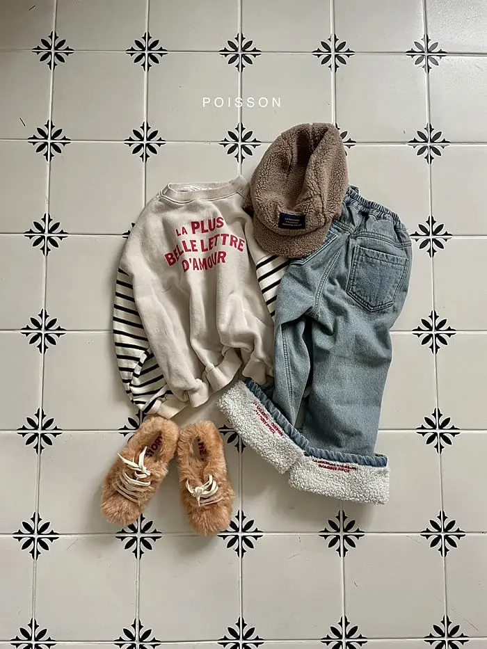 Poisson - Korean Children Fashion - #designkidswear - Dumble Roll-up Jeans - 6