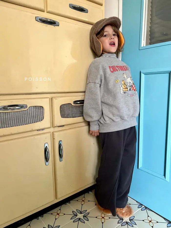 Poisson - Korean Children Fashion - #designkidswear - Mate Vintage Sweatshirt - 9