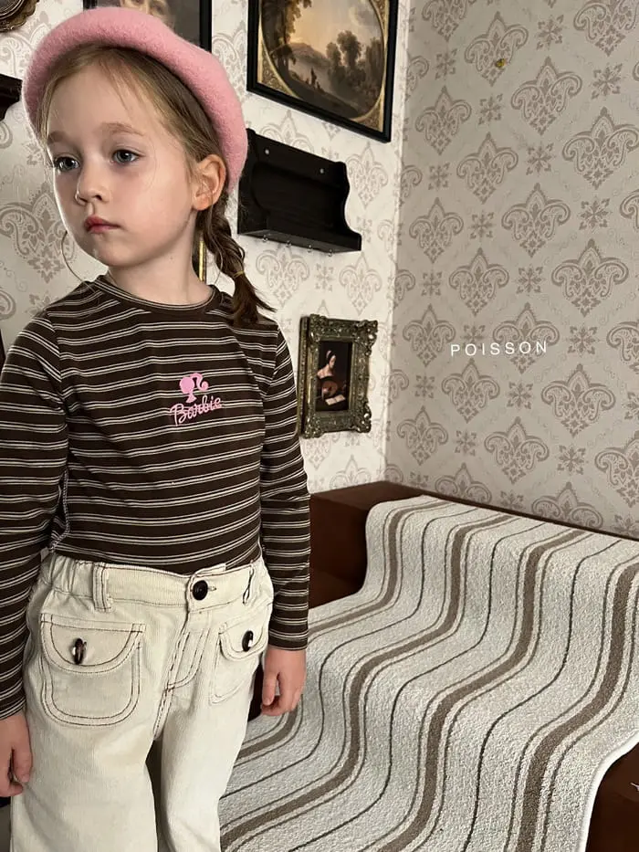 Poisson - Korean Children Fashion - #designkidswear - Barbie ST Tee - 8