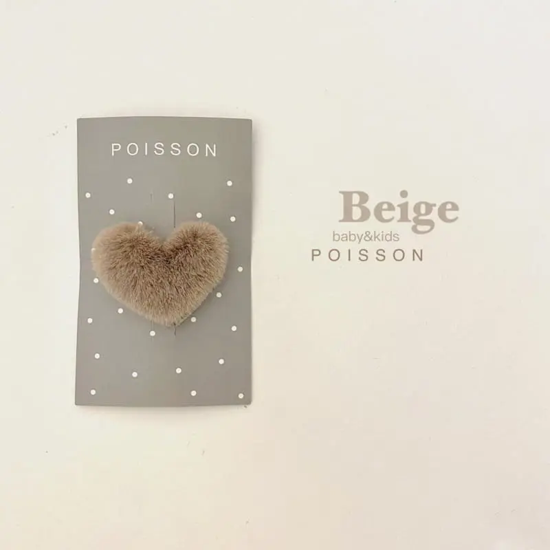 Poisson - Korean Children Fashion - #designkidswear - Mi Heart Hairpin - 6