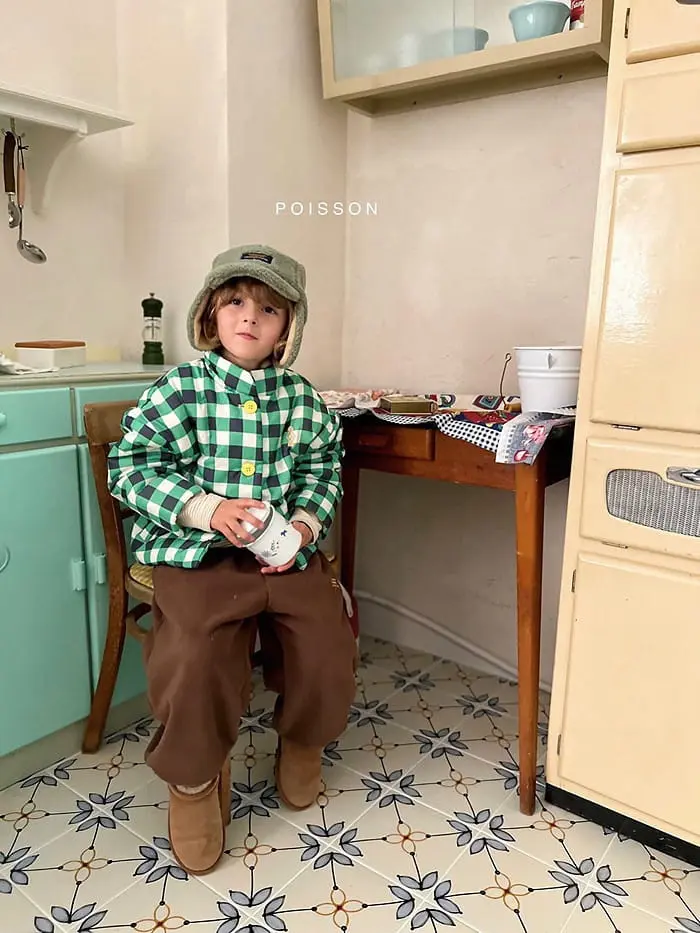 Poisson - Korean Children Fashion - #discoveringself - Ber De Padding Jacket - 3