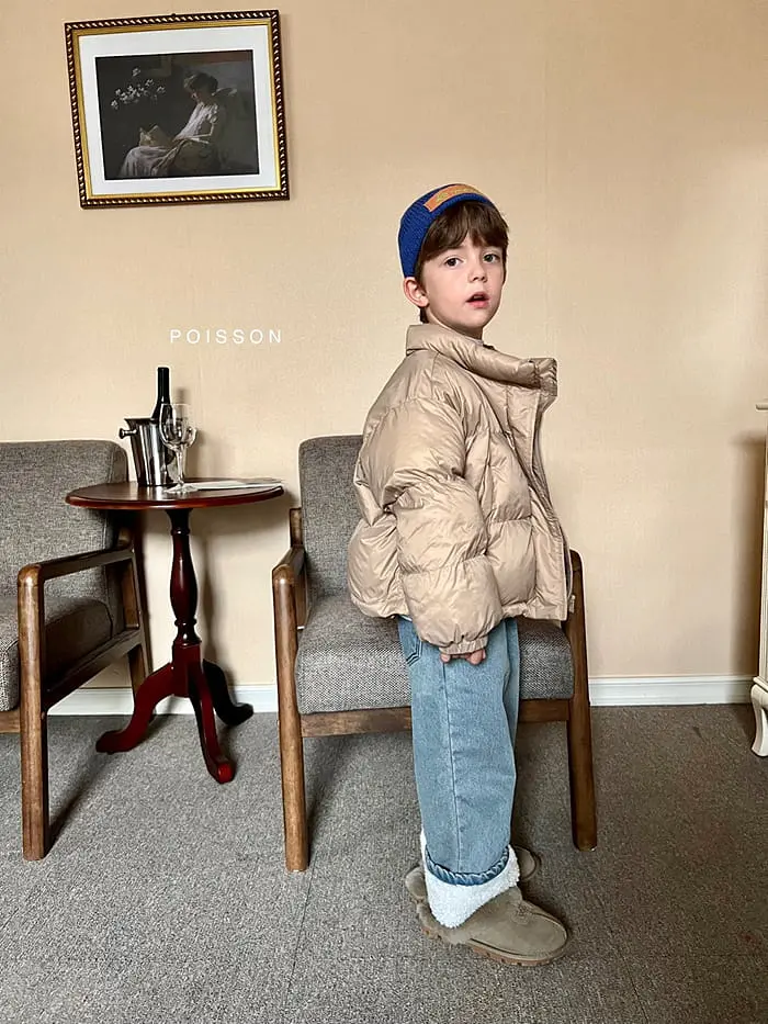Poisson - Korean Children Fashion - #fashionkids - Dumble Roll-up Jeans - 8