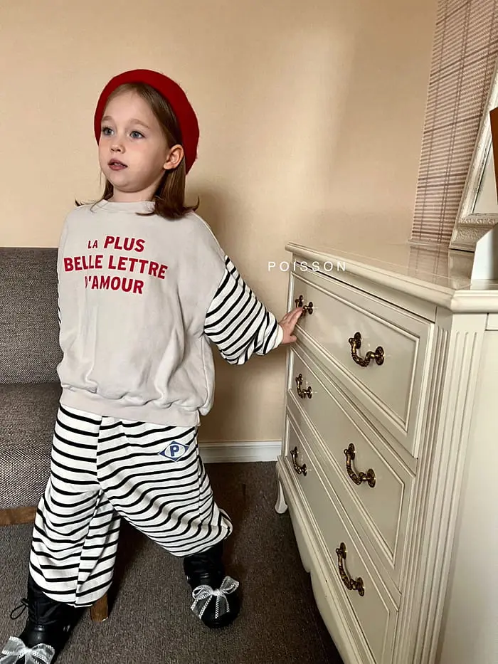 Poisson - Korean Children Fashion - #fashionkids - Amor Sweatshirt - 6