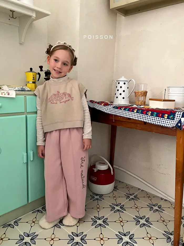 Poisson - Korean Children Fashion - #kidsshorts - Crop Vest - 6