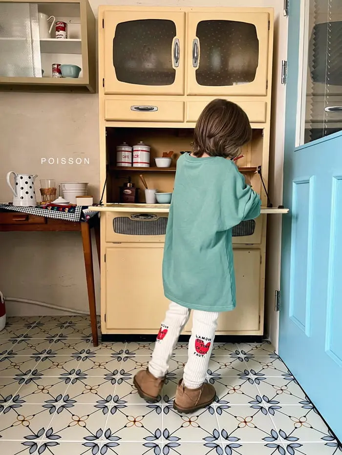 Poisson - Korean Children Fashion - #kidsshorts - Tiktok Tee - 10