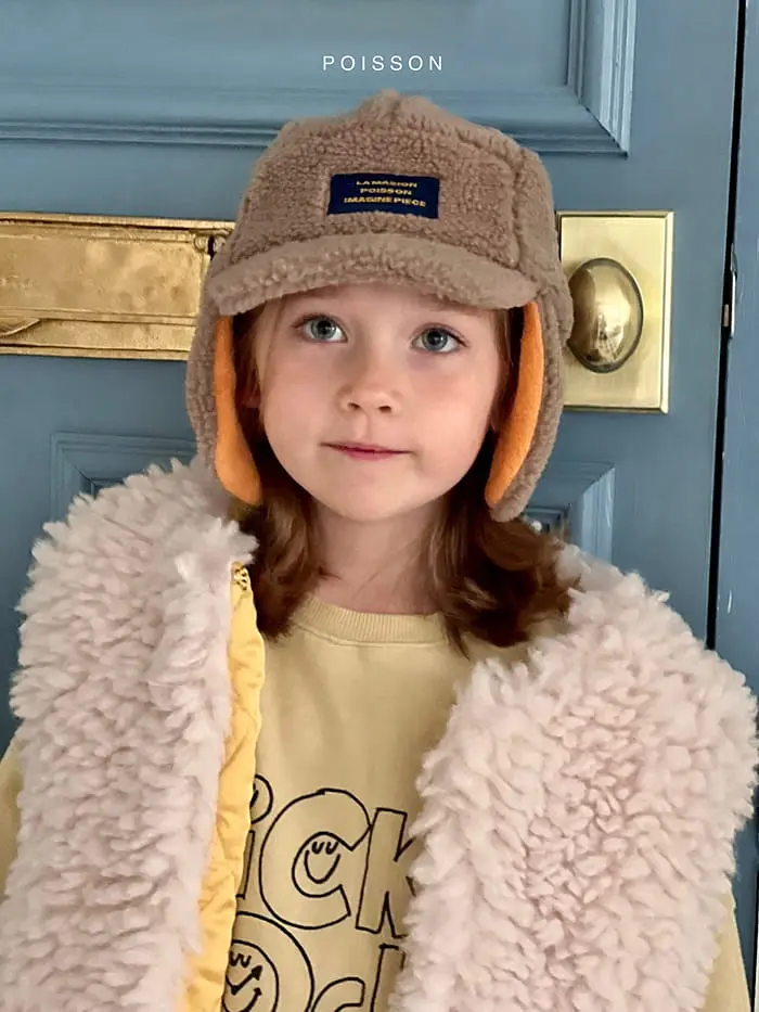 Poisson - Korean Children Fashion - #kidsstore - Masion Polar Cap - 3