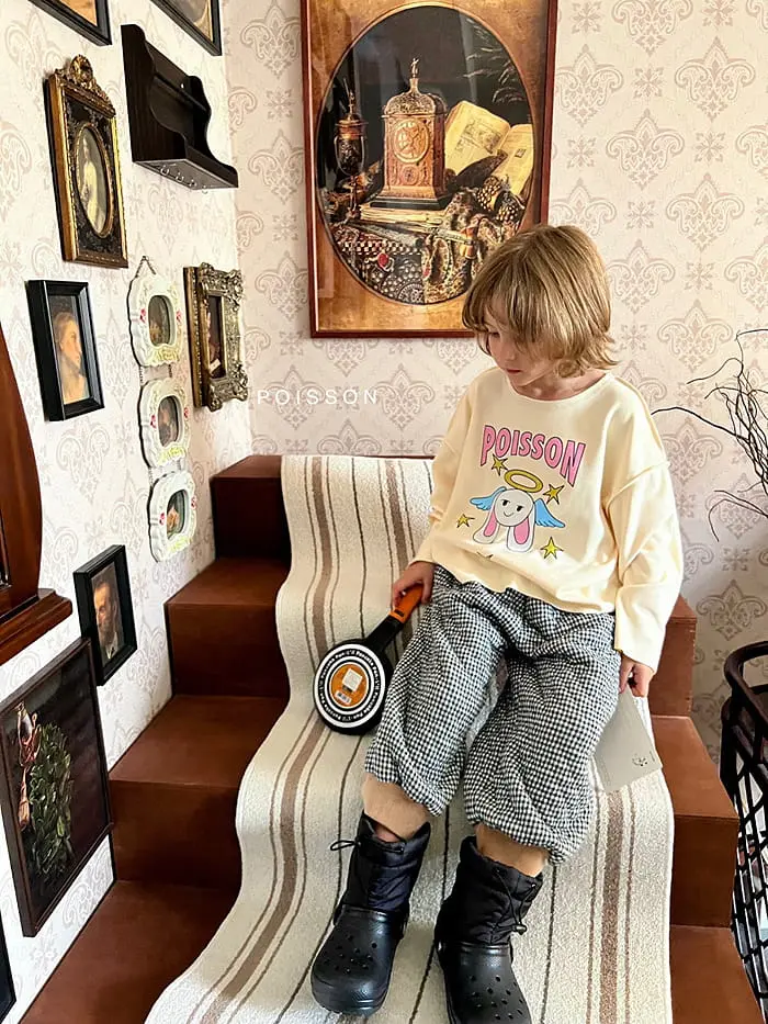 Poisson - Korean Children Fashion - #kidzfashiontrend - Angel Tee - 7