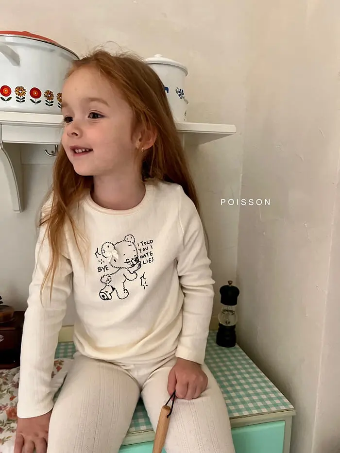Poisson - Korean Children Fashion - #littlefashionista - Winter Ribbon Easywear - 3