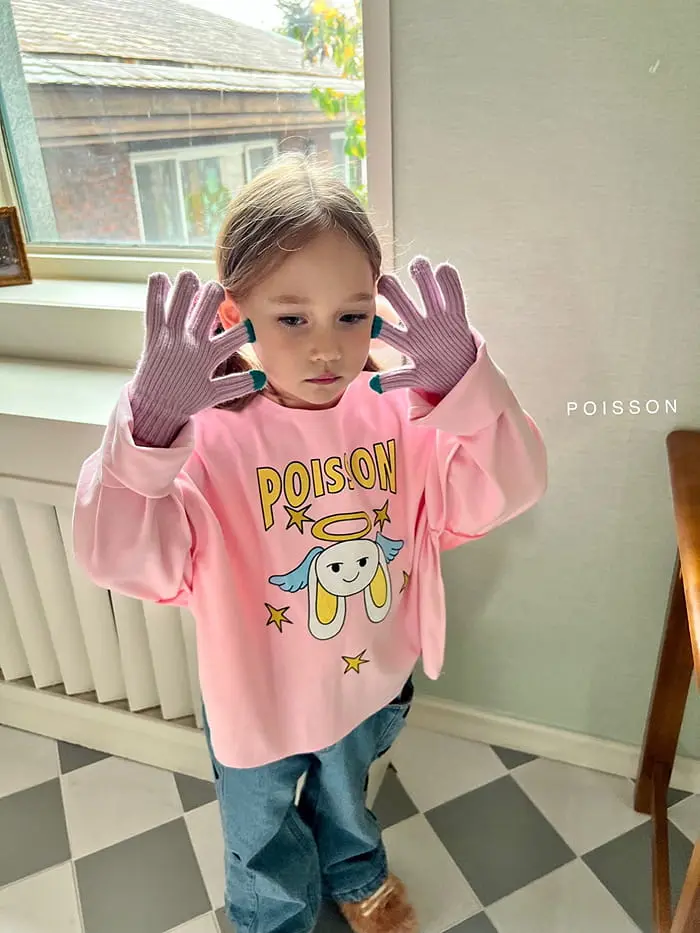 Poisson - Korean Children Fashion - #magicofchildhood - Angel Tee - 10