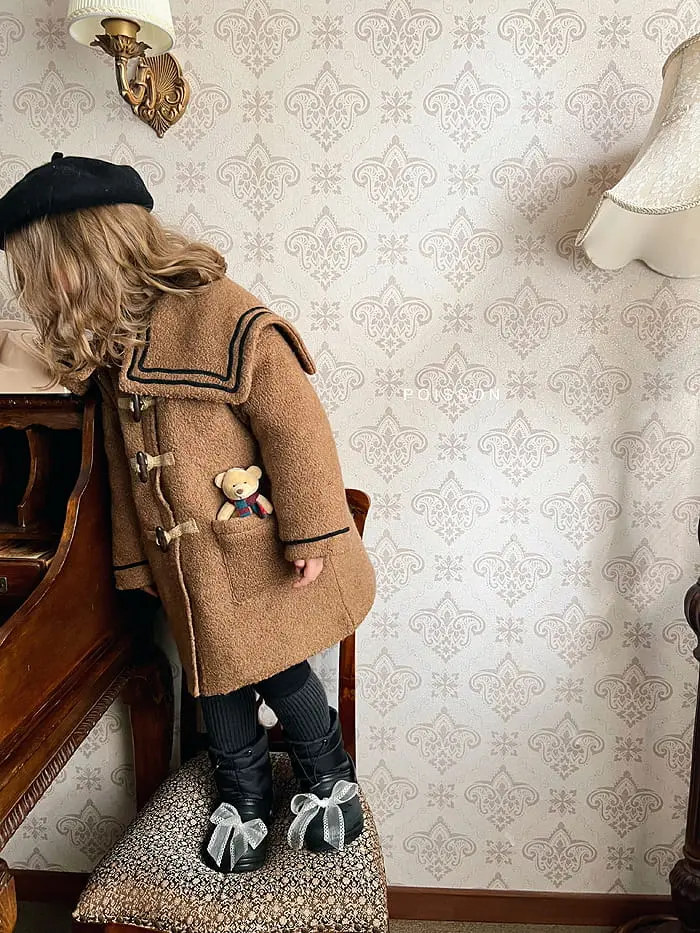 Poisson - Korean Children Fashion - #minifashionista - From Coat - 6
