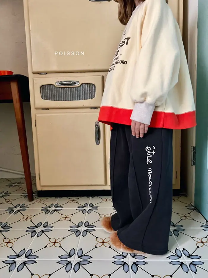 Poisson - Korean Children Fashion - #minifashionista - Rose Club Sweatshirt - 3