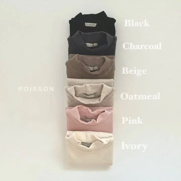 Poisson - Korean Children Fashion - #minifashionista - Winter Half Turtleneck - 2
