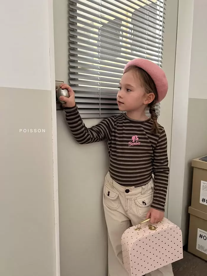 Poisson - Korean Children Fashion - #stylishchildhood - Barbie ST Tee - 5