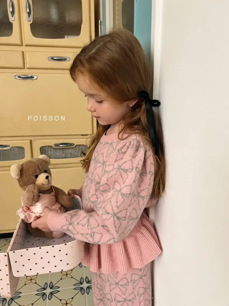 Poisson - Korean Children Fashion - #stylishchildhood - Ribbon Frill Set UP - 7