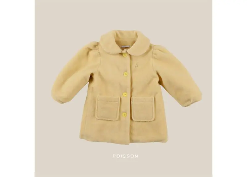 Poisson - Korean Children Fashion - #todddlerfashion - Pretty Coat