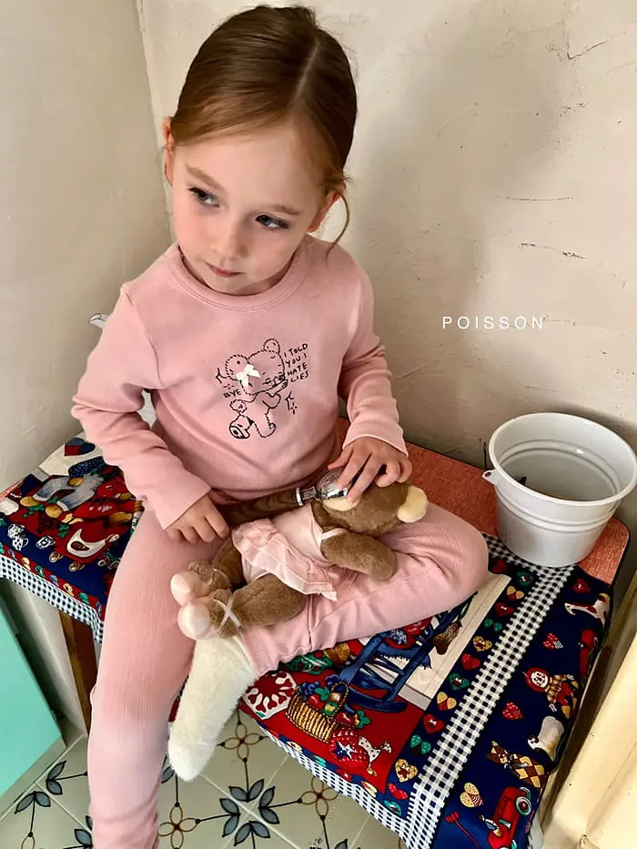 Poisson - Korean Children Fashion - #todddlerfashion - Winter Ribbon Easywear - 7